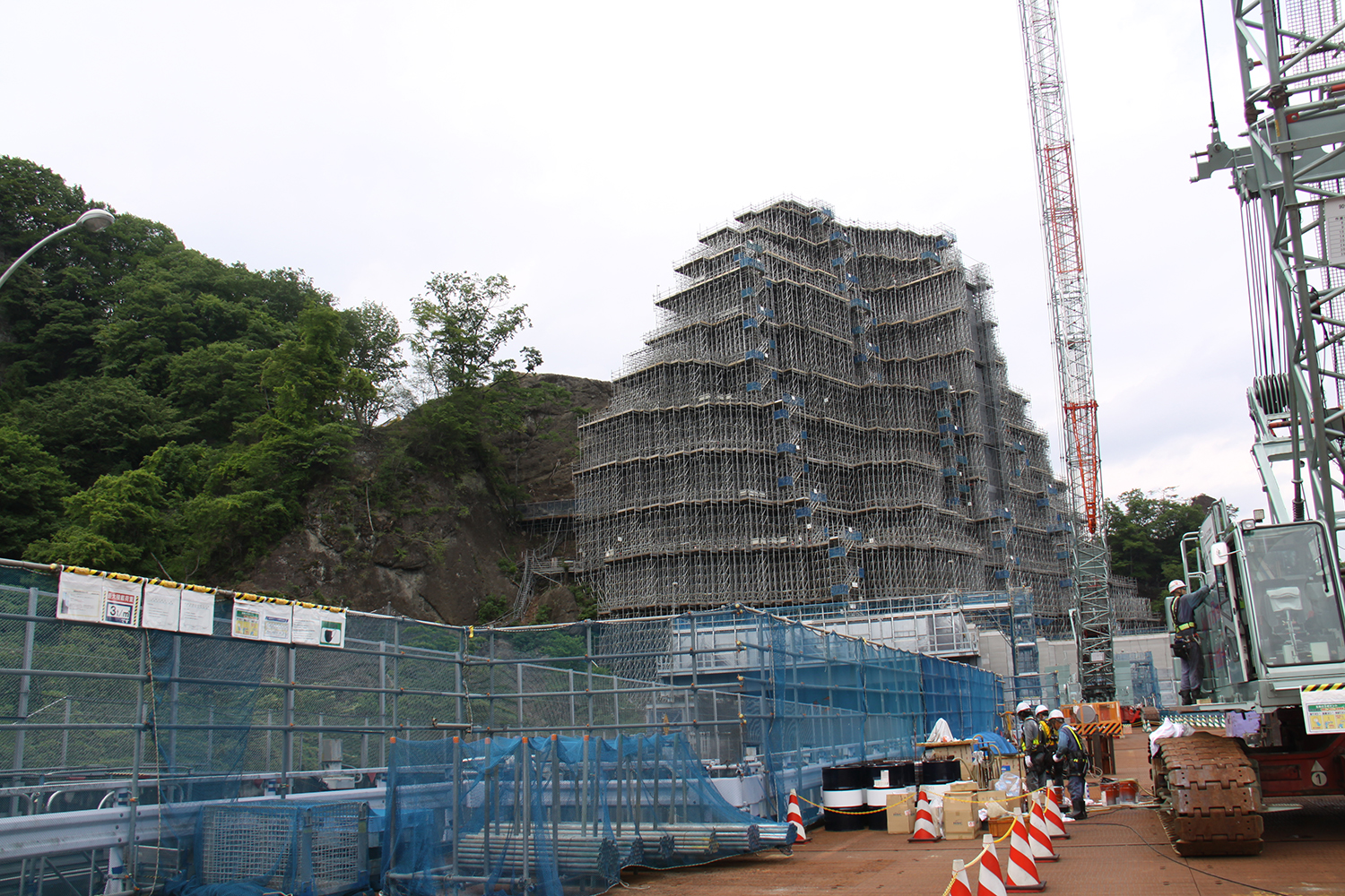 足場工事一式 北野組 - テレビ